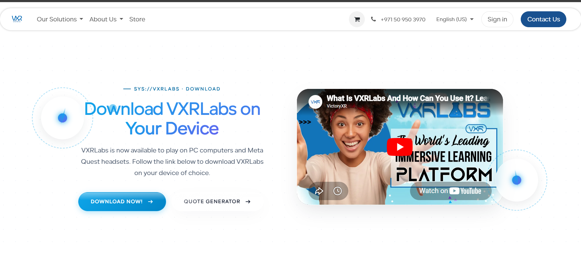 VictoryXR - Middle East preview